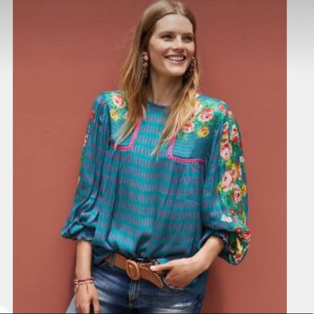 Anthropologie Blank London Blouse